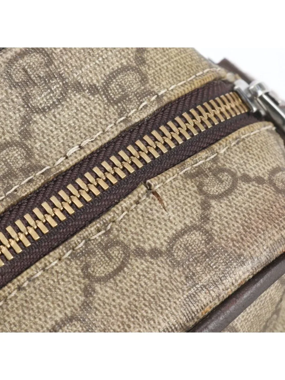 Gucci GG Supreme Leather Shoulder Bag Crossbody Messenger Business